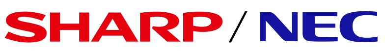 SHARP NEC logo